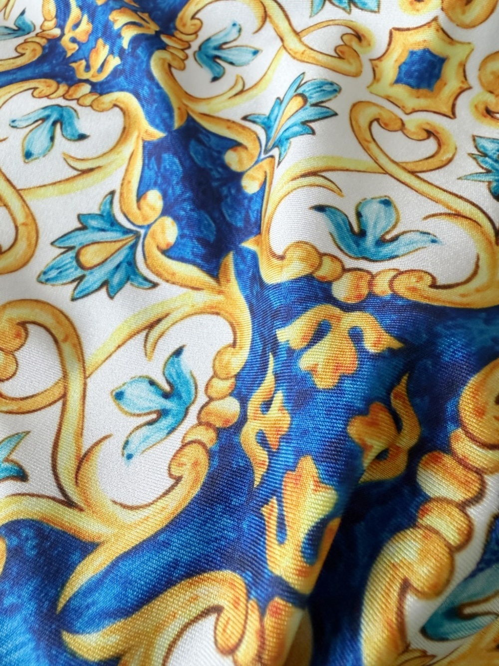 NWT TEREZ NYC "Ceramic Tile" Printed Performance Leggings – Size XL